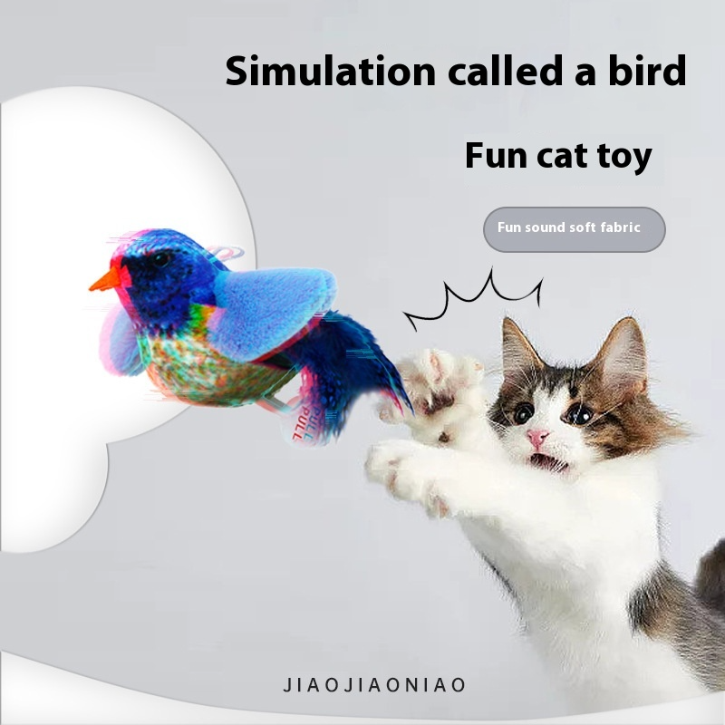 ForFurFriends™ Interactive Bird Cat Toy